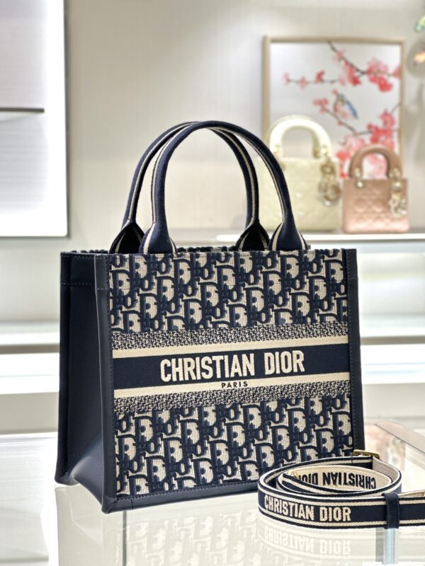 Replica Dior Tote Book Cd Canvas&Leather