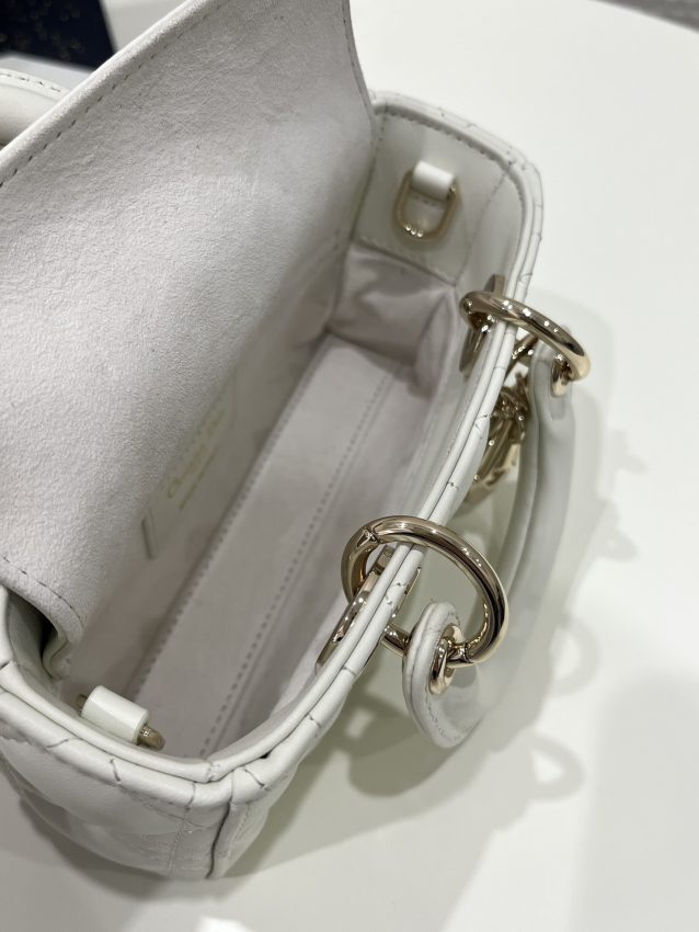 Replica Lady D – Joy Mini Bag White