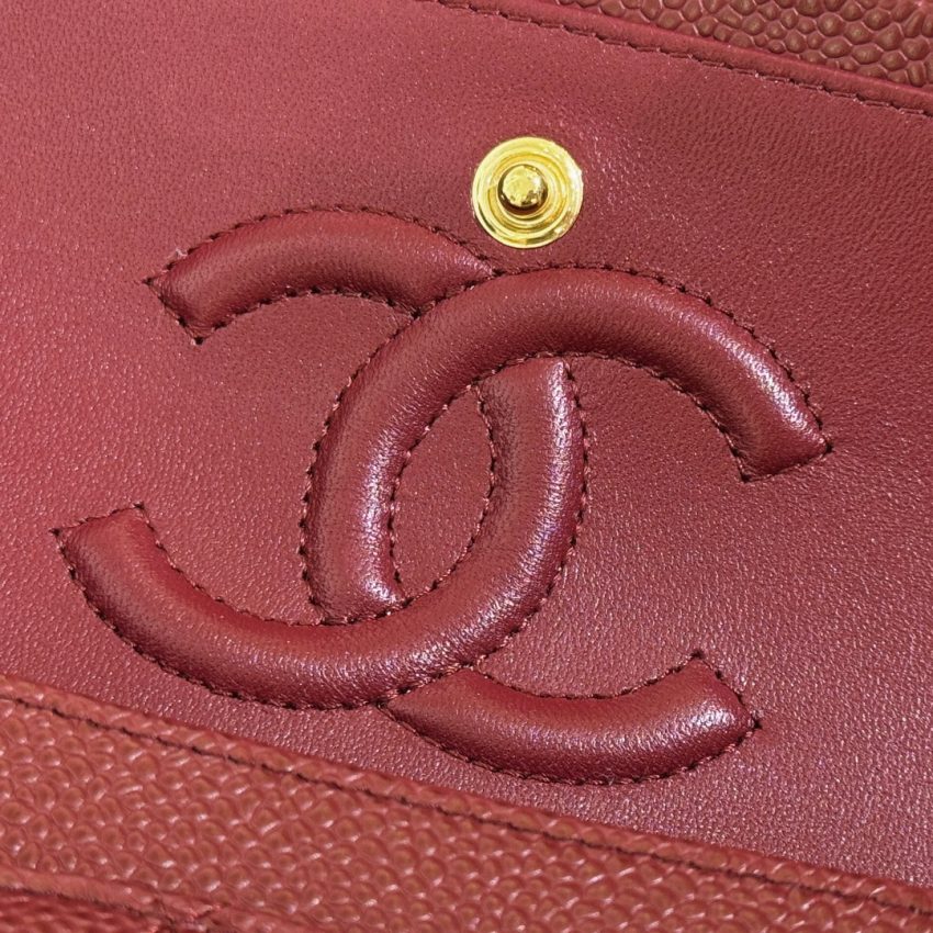 CHANEL Classic Flap 23cm Red