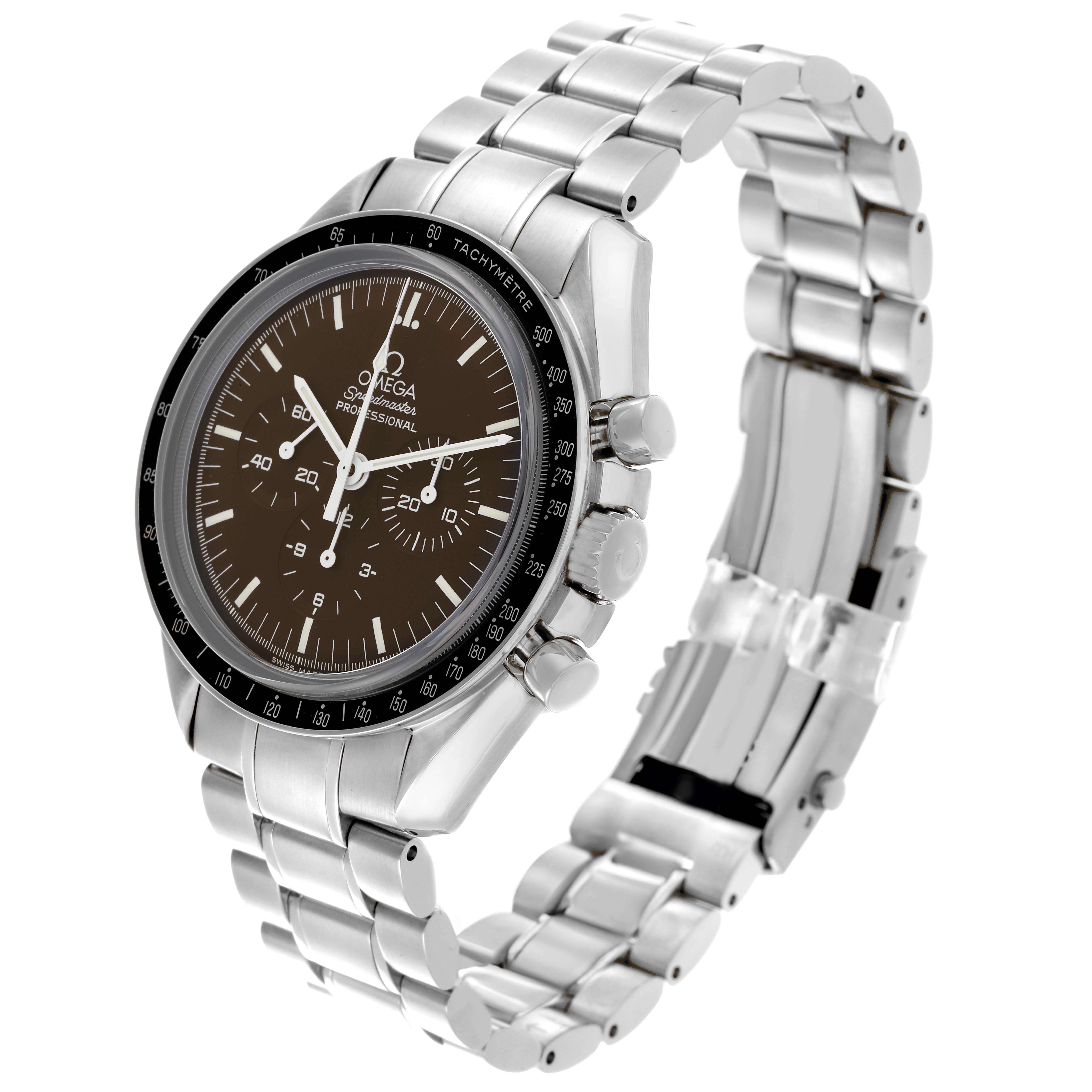 Omega Speedmaster Brown Dial Steel Mens Moon Watch 42.0 MM 311.30.42.30.13.001