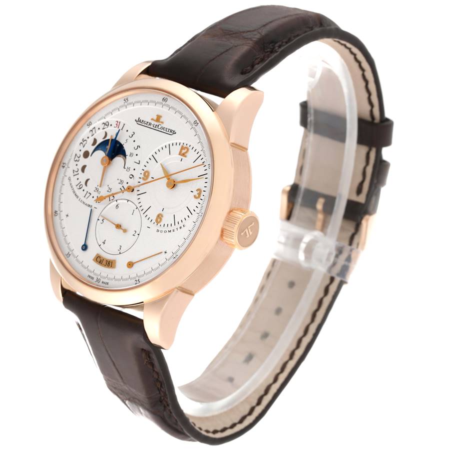 Jaeger Lecoultre Duometre Quantieme Lunaire Rose Gold Watch Q6042521