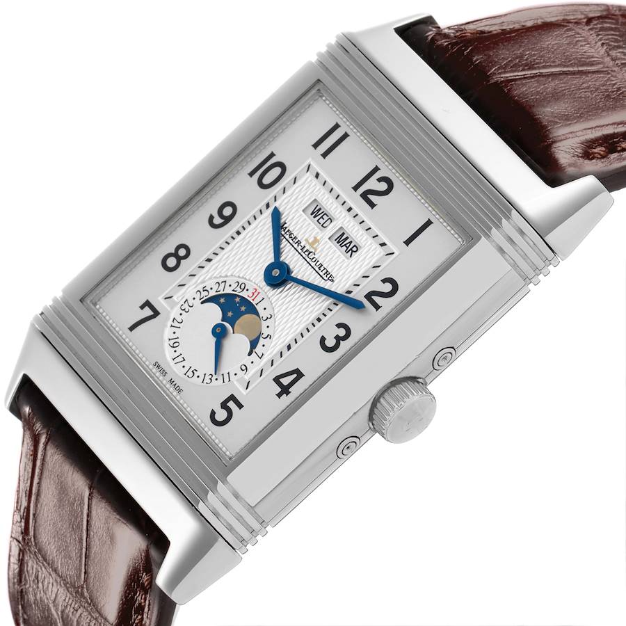 Jaeger LeCoultre Grande Reverso Steel Mens Watch 273.8.84 Q3758420