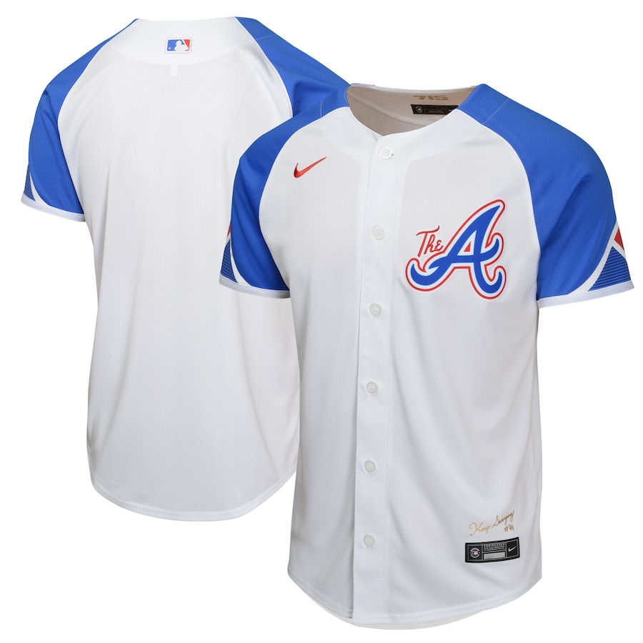 Atlanta Braves Youth City Connect Limited Jersey White