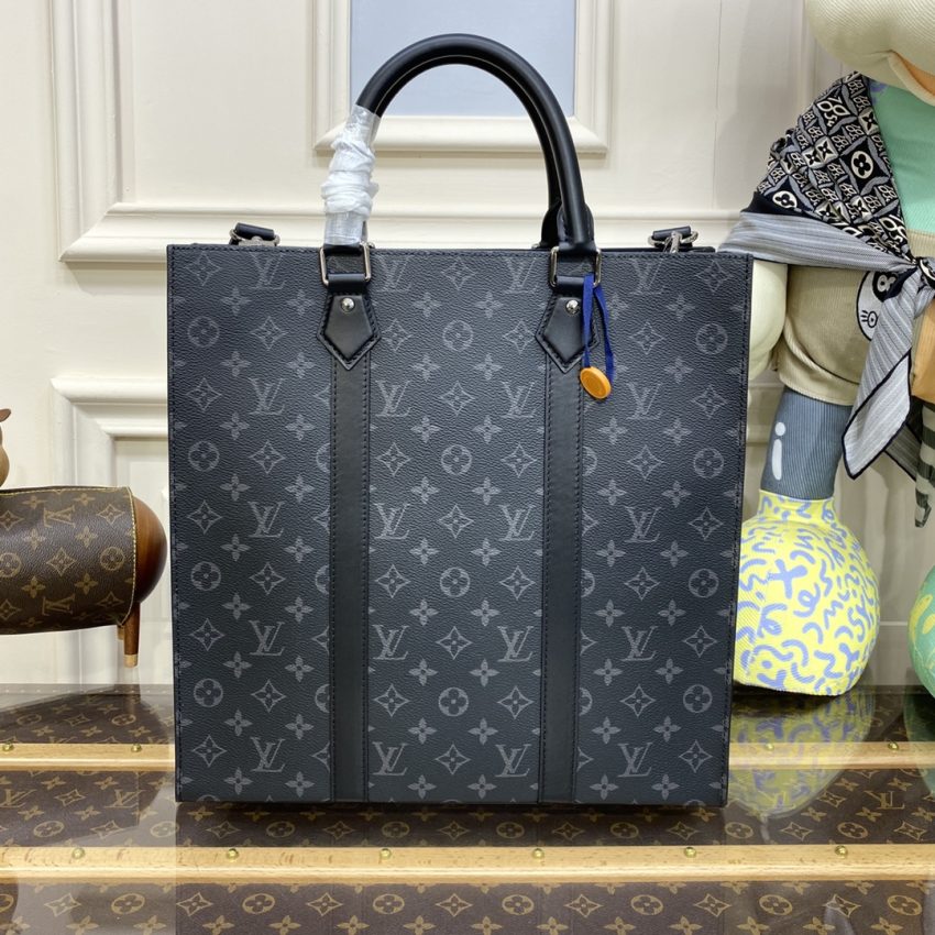Replica Louis Vuitton Sac Plat M Black