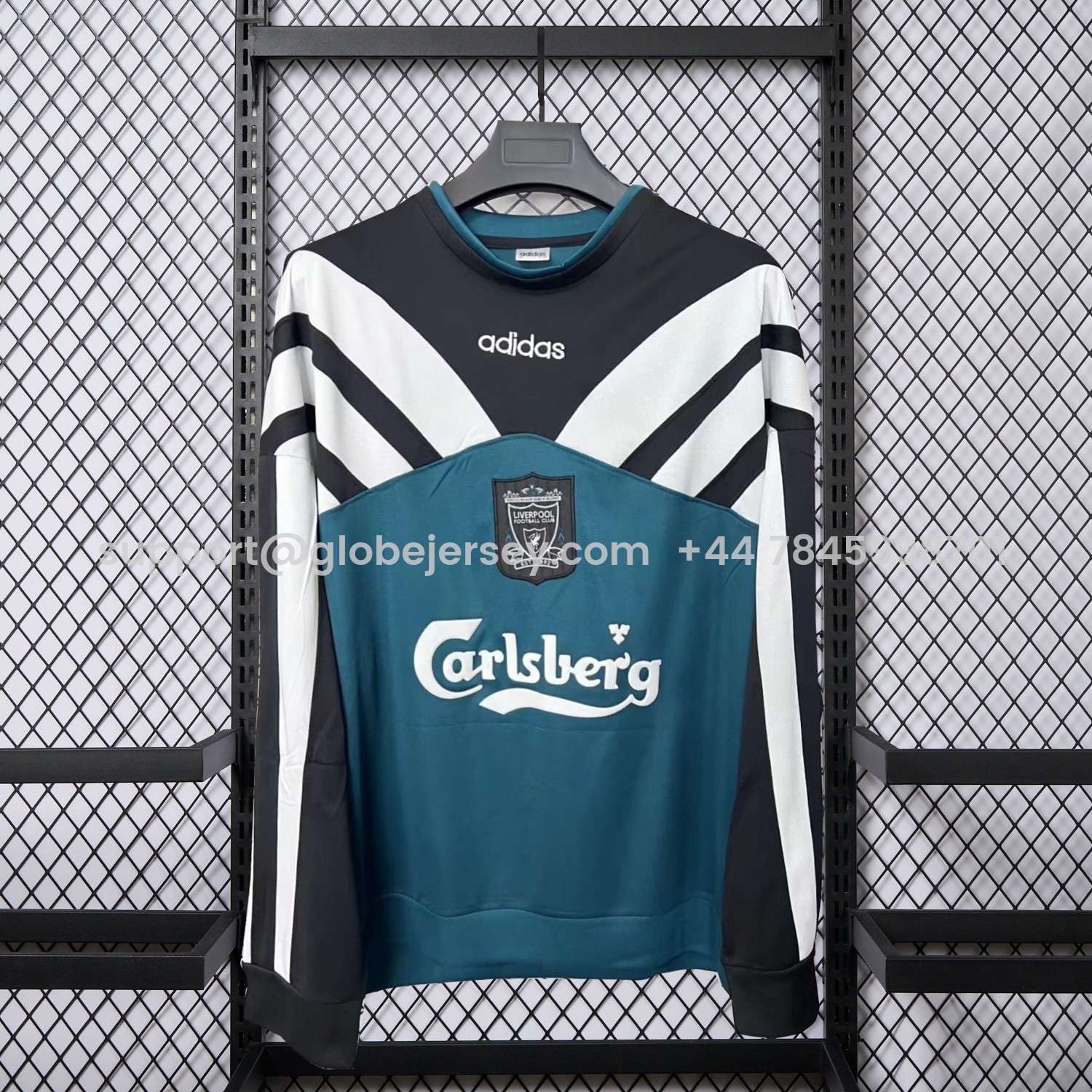 Retro Liver.pool 1995-96 Green And Black Training Unisex Pullover Hoodie