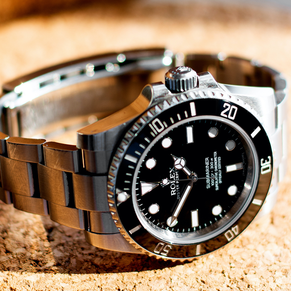 Rolex Submariner No Date 40mm 4 Liner Steel Mens Watch 14060M