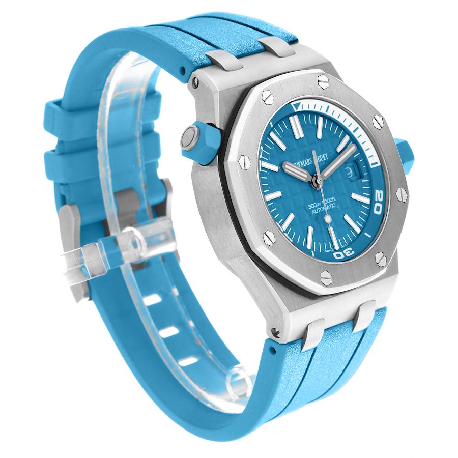 Audemars Piguet Royal Oak Offshore Diver Steel Mens Watch 15710ST