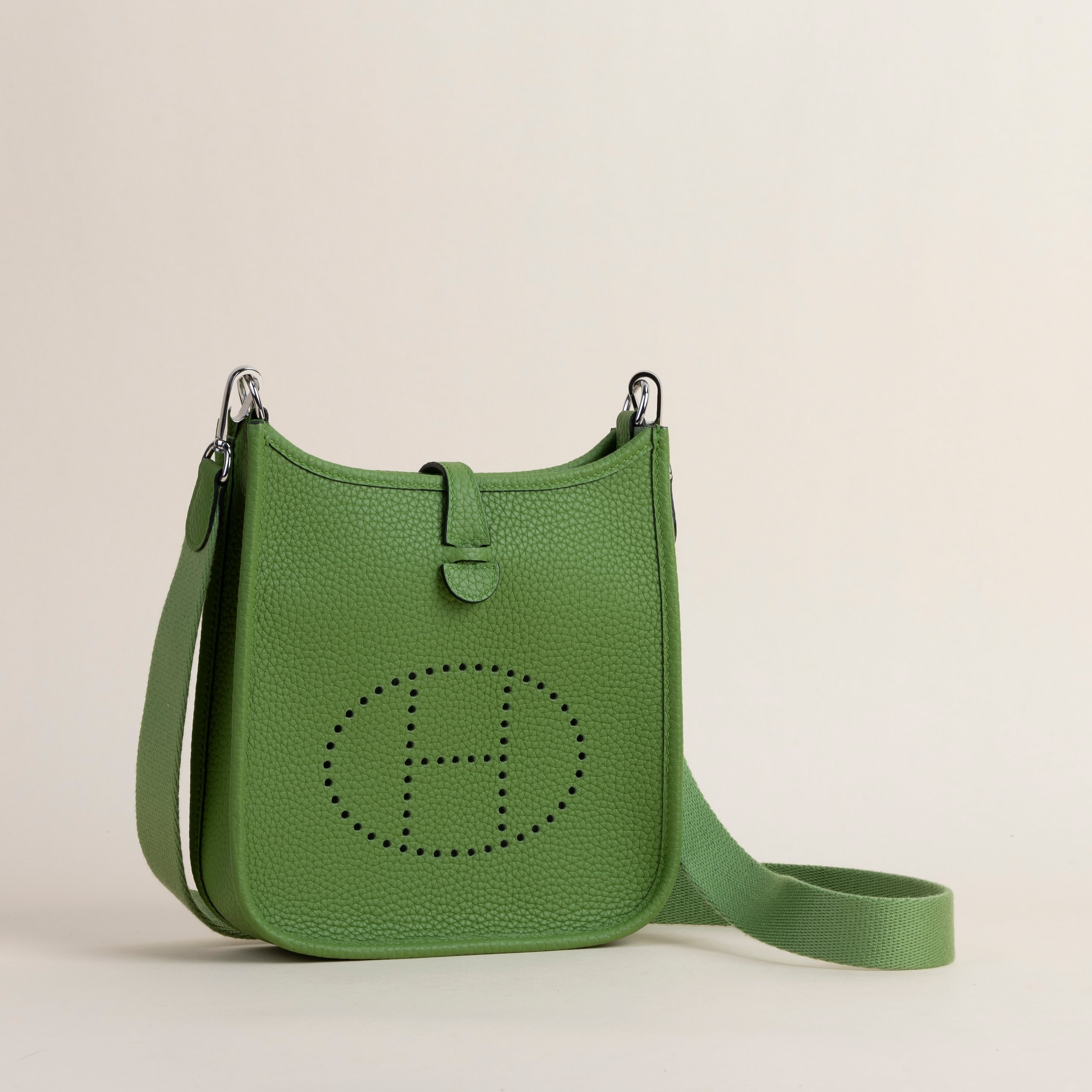 Evelyne mini clemence vert criquet PHW