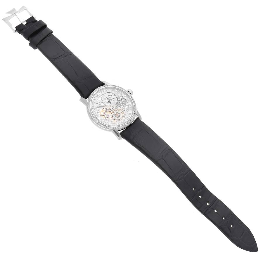 Vacheron Constantin Traditionnelle White Gold Diamond Ladies Watch 33558