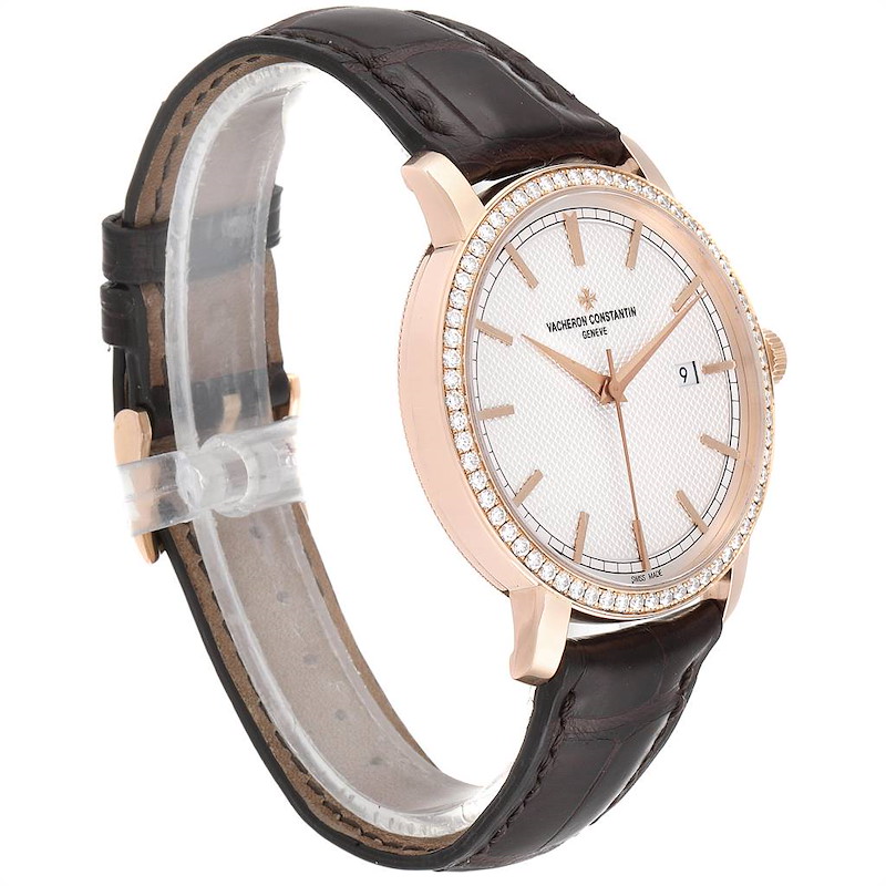 Vacheron Constantin Traditionnelle Rose Gold Diamond Unisex Watch 85520