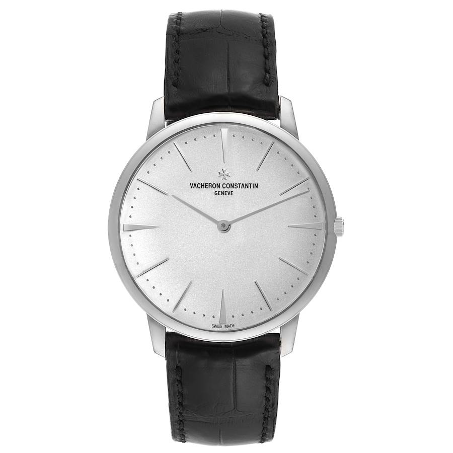 Vacheron Constantin Patrimony Grand Taille White Gold Mens Watch 81180