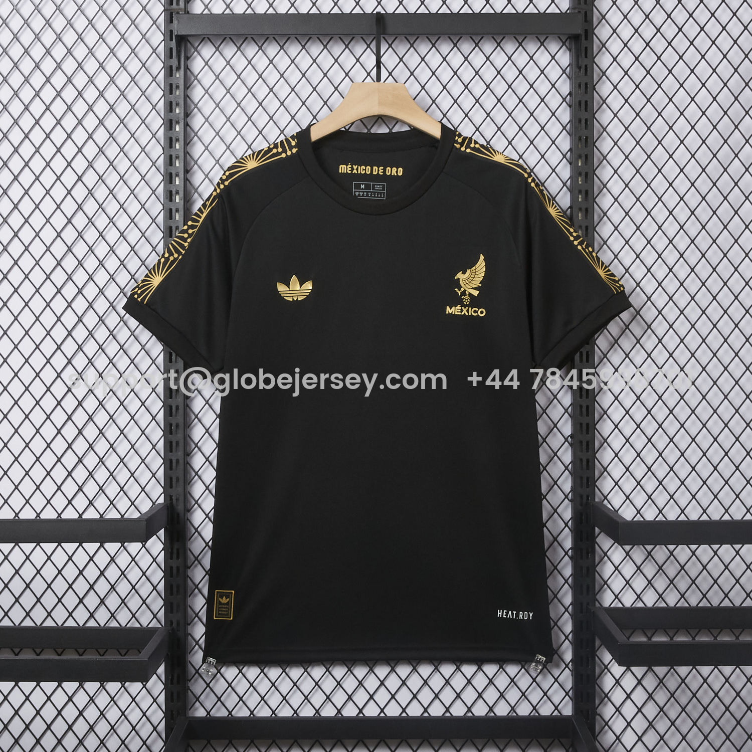 Mexico 2025 Gold Cup Black Training Special Jersey - Fans Version