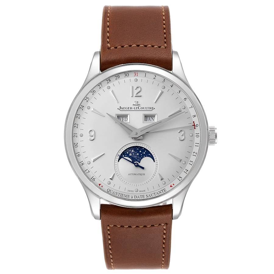 Jaeger LeCoultre Master Control Calendar Steel Mens Watch 830.8.A6.S Q4148420