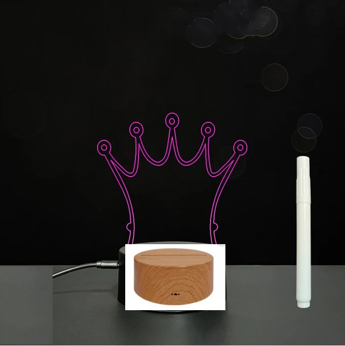 3D Acrylic Board Handwriting Message Board