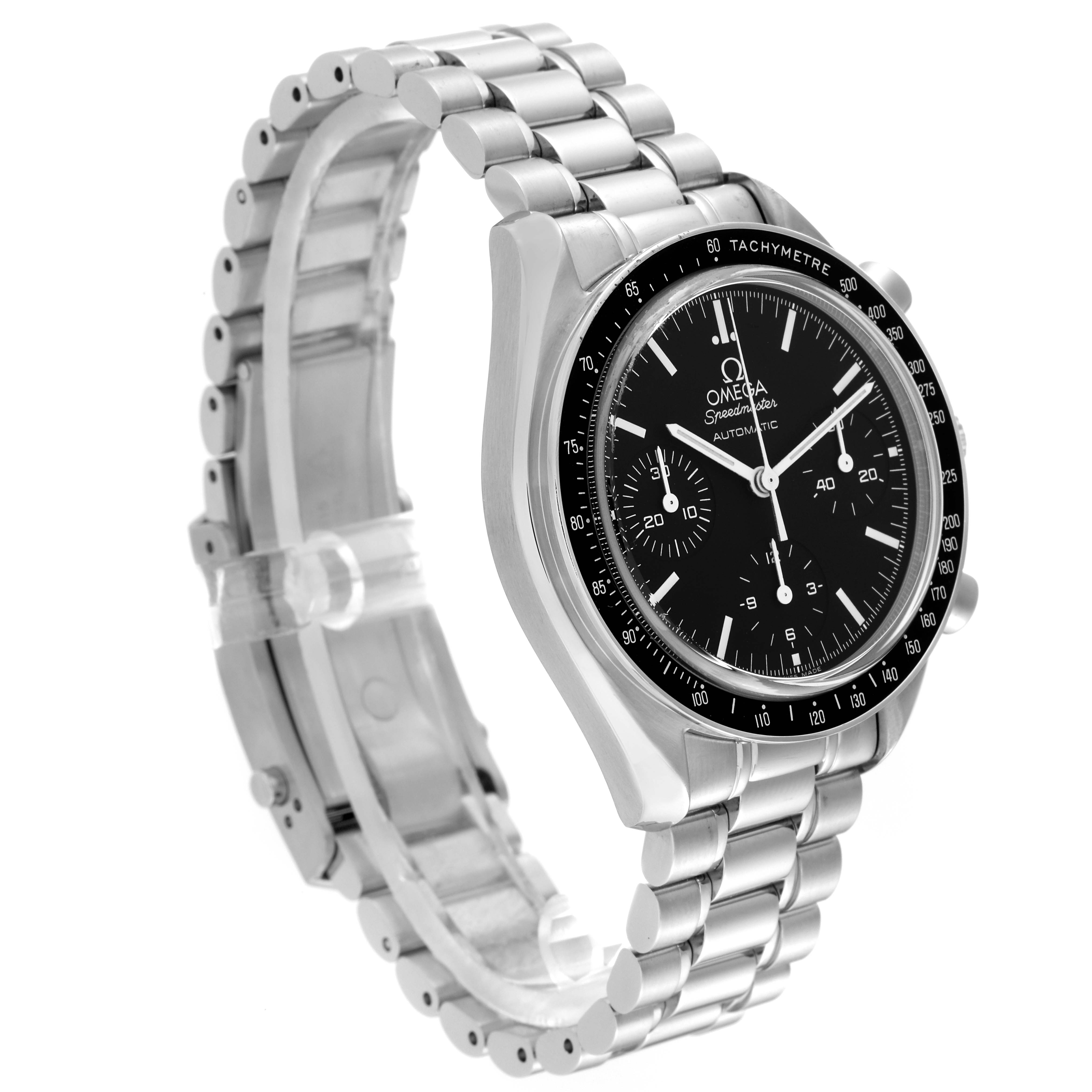 Omega Speedmaster Reduced Chronograph Steel Mens Watch 39.0 MM 3539.50.00