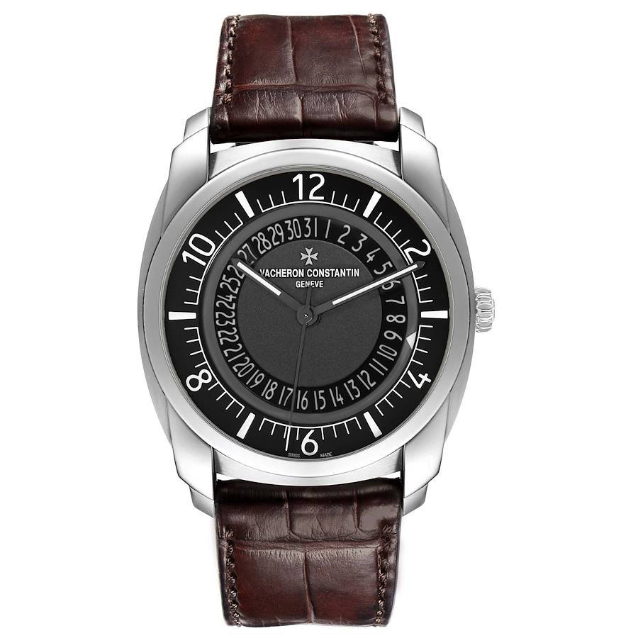 Vacheron Constantin Quai De L'ile Date Steel Mens Watch 4500S