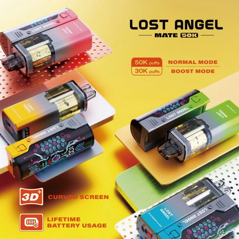 Lost Angel Mate 50K Disposable Vape 5% - JNR Vape US