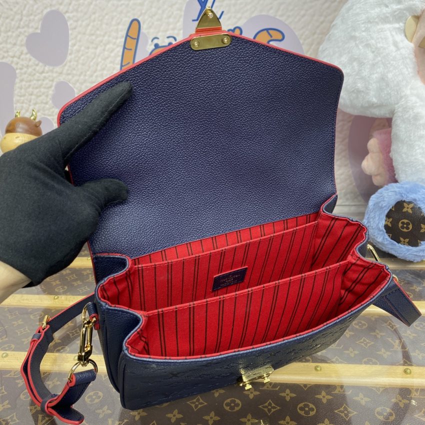 Replica Louis Vuitton Pochette Metis Dark Blue