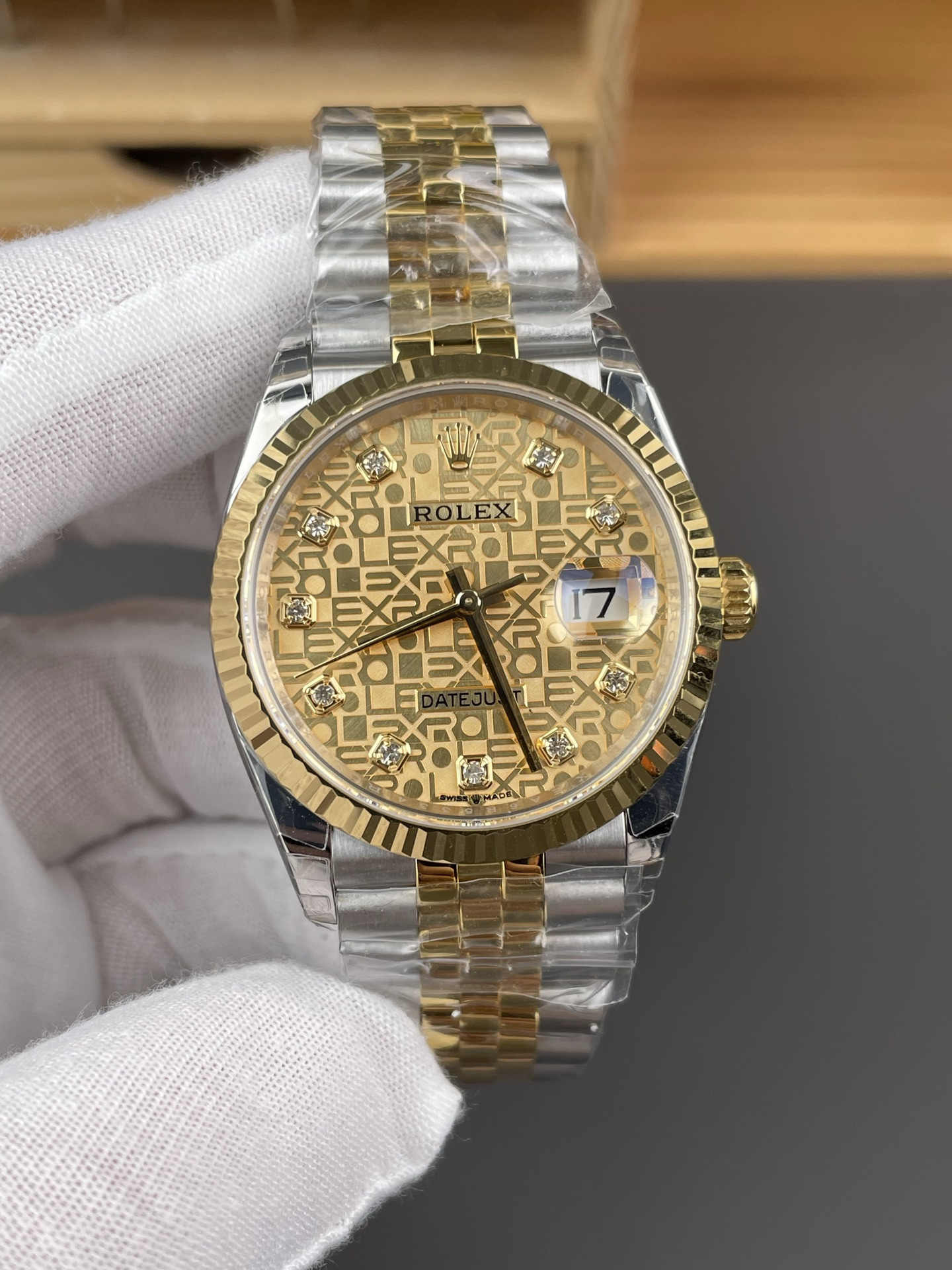 Two-Tone Datejust Computer Dial