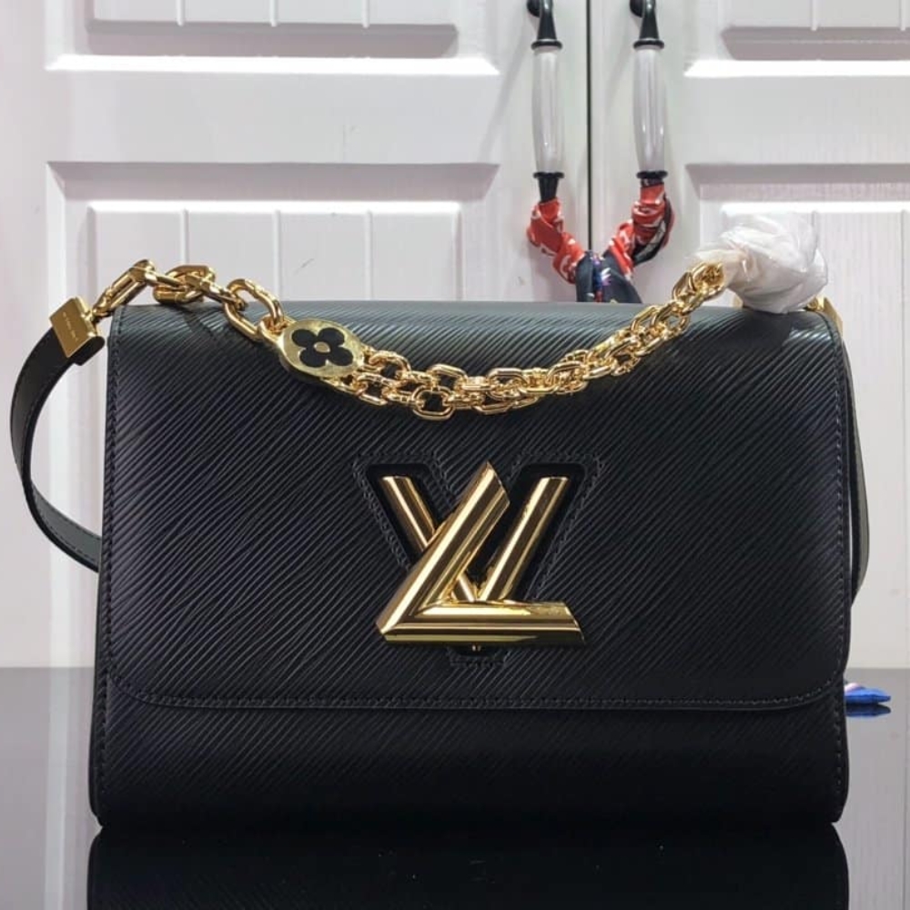 Louis Vuitton Twist PM Epi Black 19Cm M59402