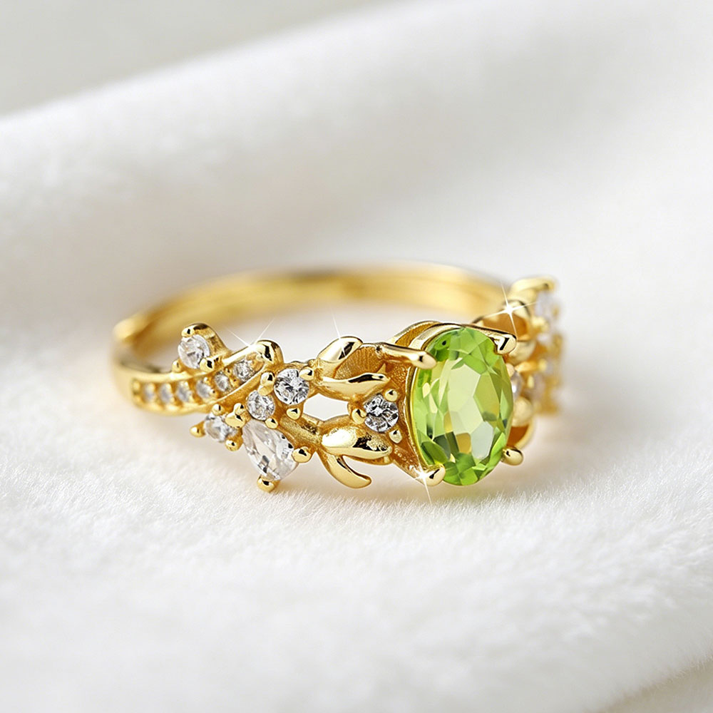 GemVibra Open Statement Ring with Mixed Crystals & Rhinestone Accents