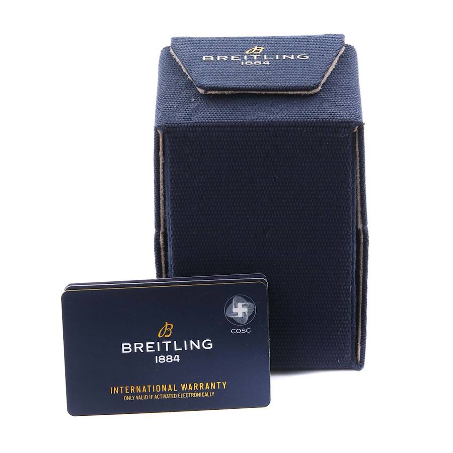 Breitling Navitimer 41 Green Dial Steel Mens Watch A17326