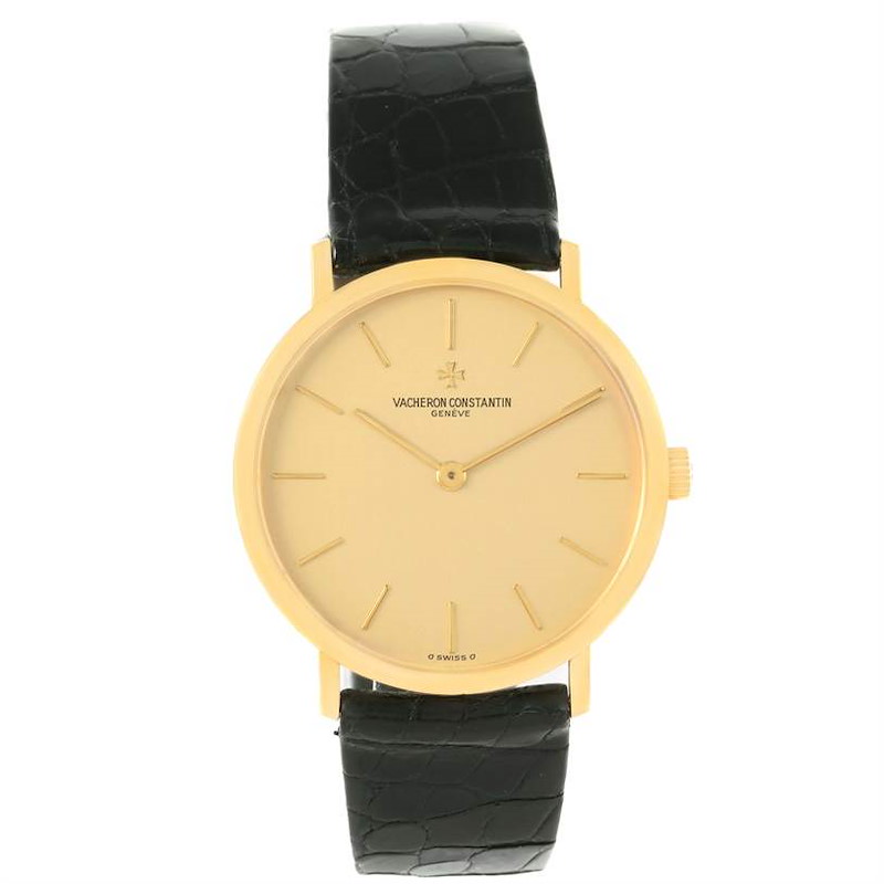 Vacheron Constantin 18K Yellow Gold Ultra Thin Watch 37039