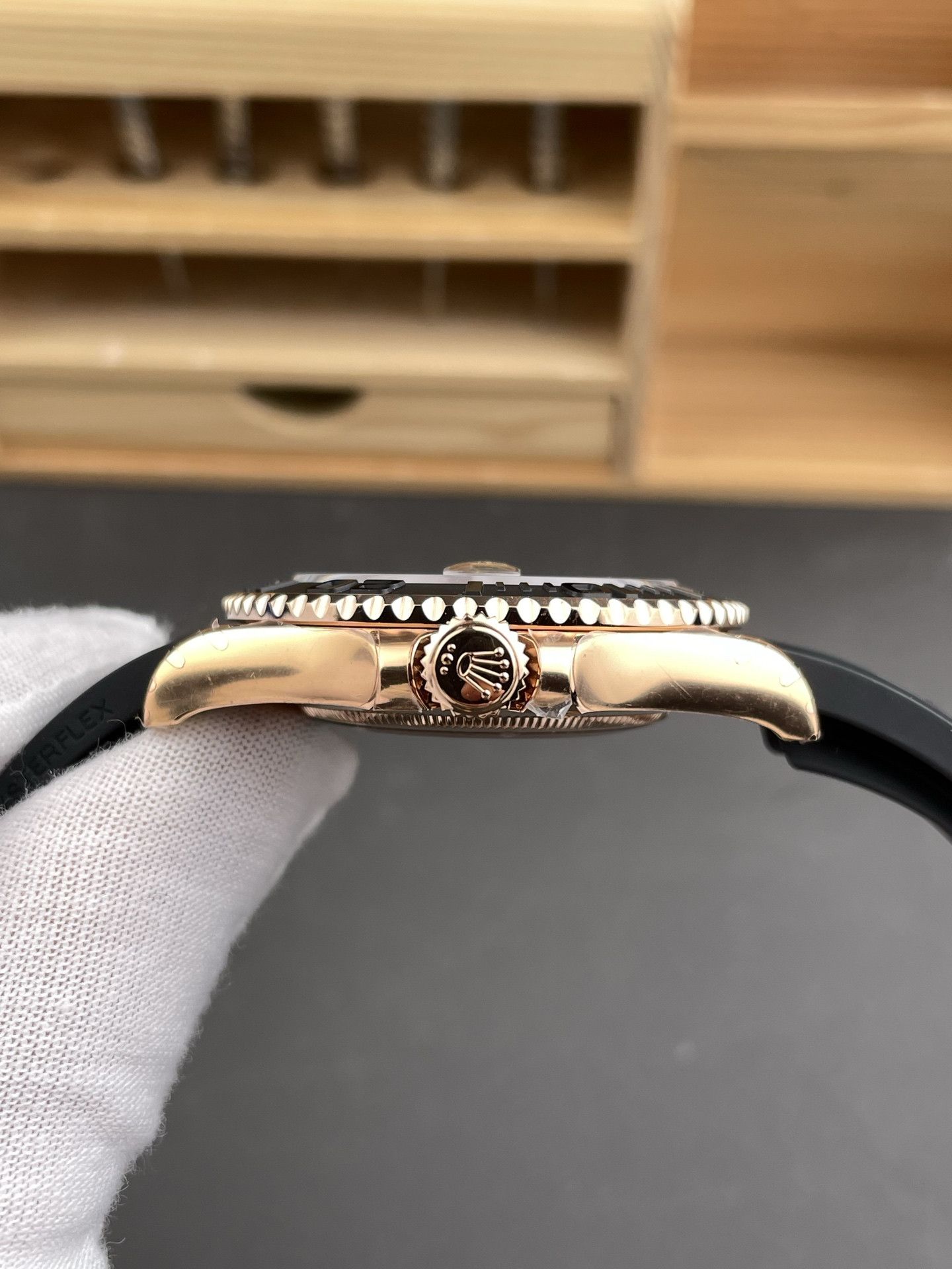 Rose Gold Yacht-Master VS Factory