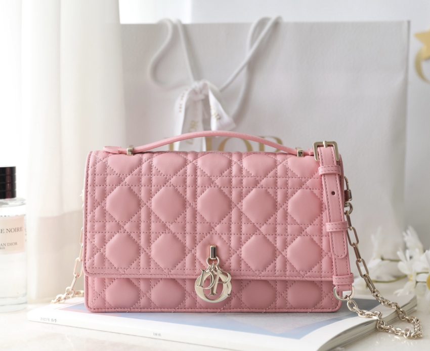 Replica My Dior Top Handle Bag Pink