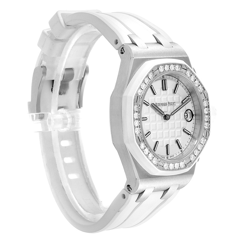 Audemars Piguet Royal Oak Offshore 37mm Diamond Ladies Watch 57175ST