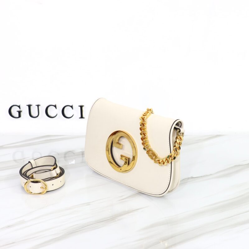 Replica Gucci Blondie Leather White