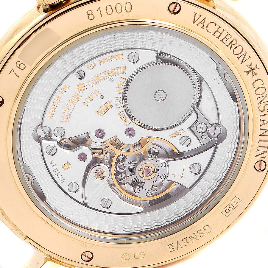Vacheron Constantin Malte Grande Classique Yellow Gold Mens Watch 81000