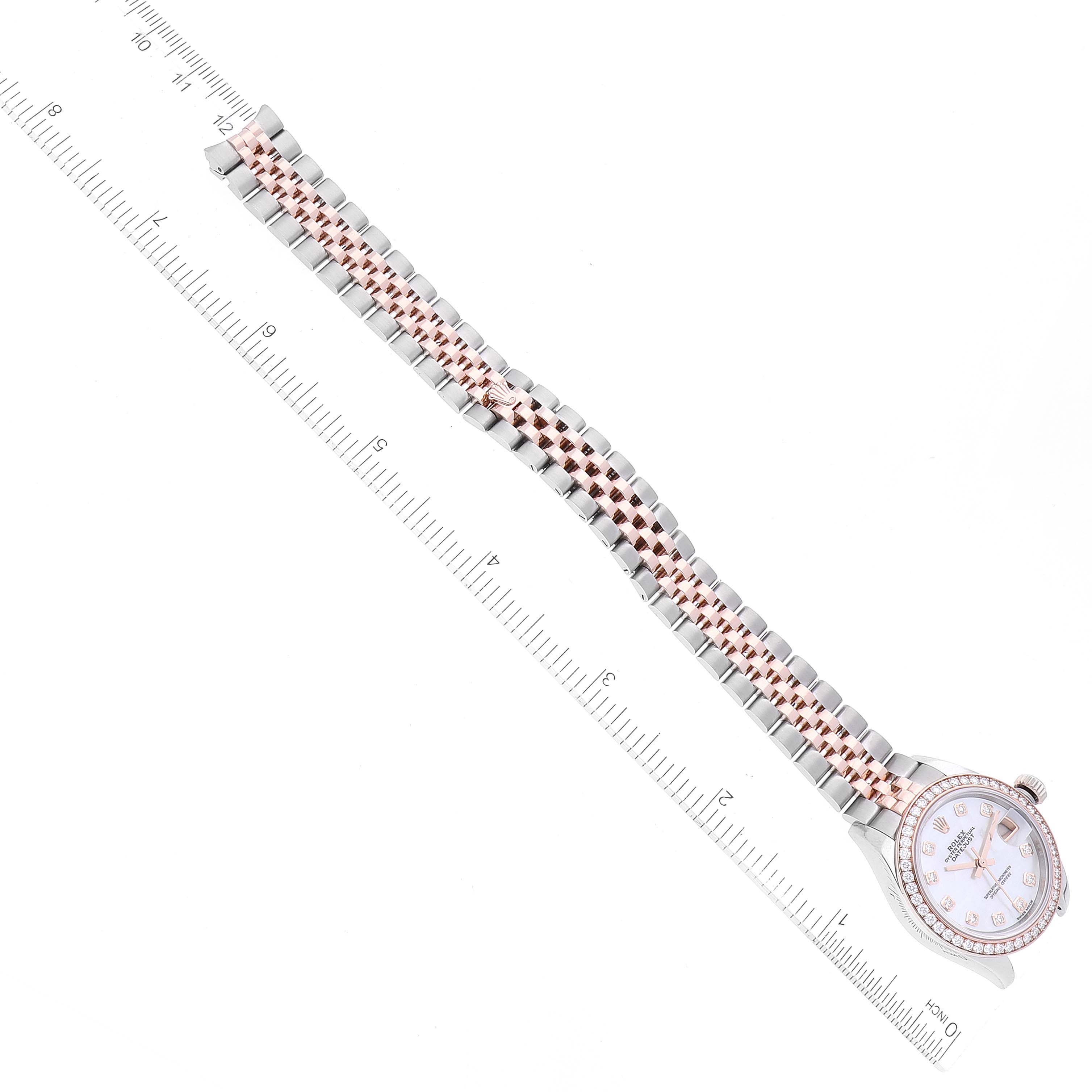 ?Limited Stock-Rolex Lady Datejust 28mm/31mm/36mm 18K Yellow Gold Jubilee Bracelet Diamond Bezel Mother of Pearl Diamond Dial Ref: 279381RBR-0013 /Ref: 279383rbr-0019