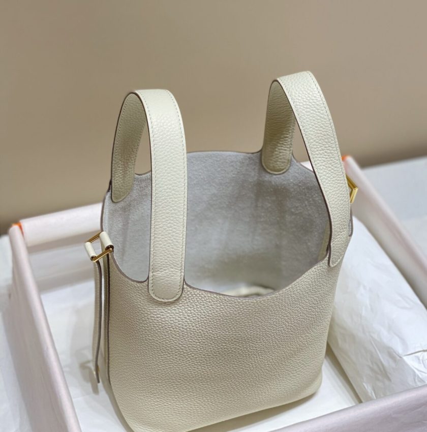 Replica Hermès Picotin Lock White