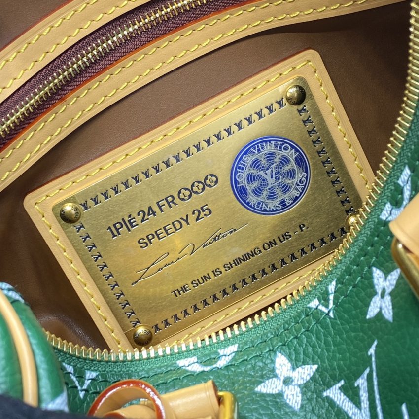 Replica Louis Vuitton Speedy P9 Bandouliere 25 Green