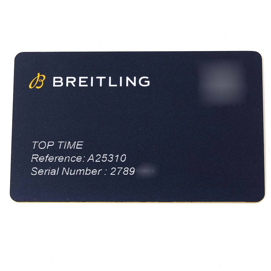 Breitling Top Time Chevrolet Corvette Steel Mens Watch A25310