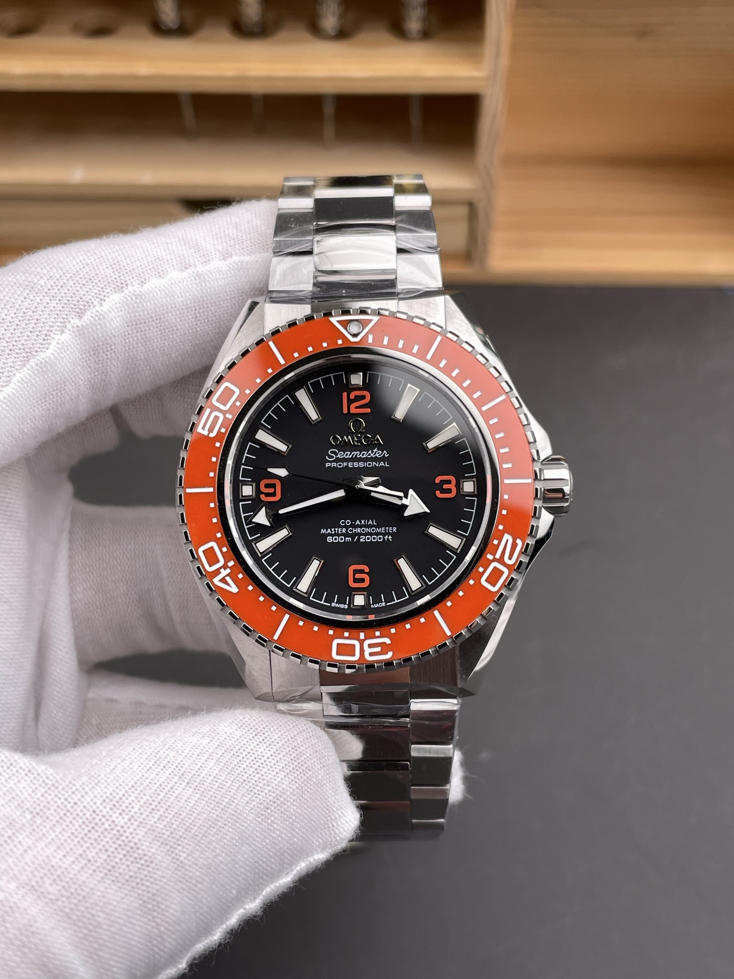 Ocean Universe Seamaster 600M Orange Bezel