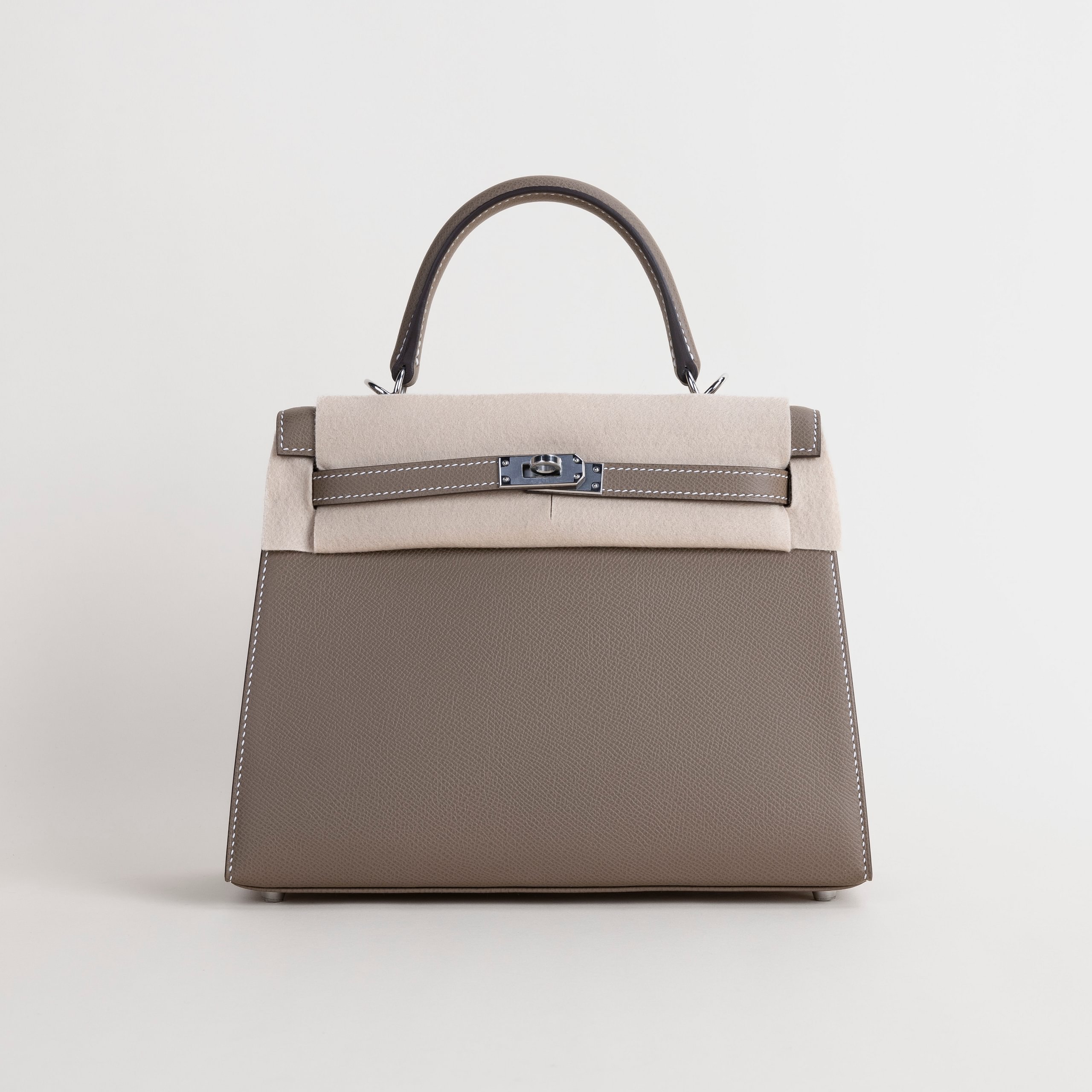 Kelly 25 epsom etoupe PHW