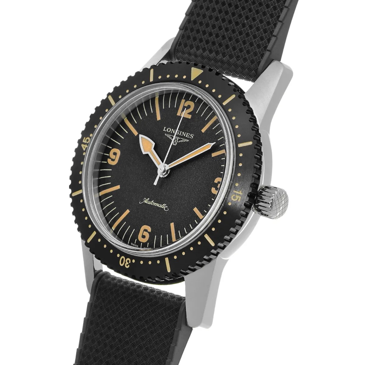 Longines Heritage Skin Diver L2.822.4.56.9 Black Men's Watch