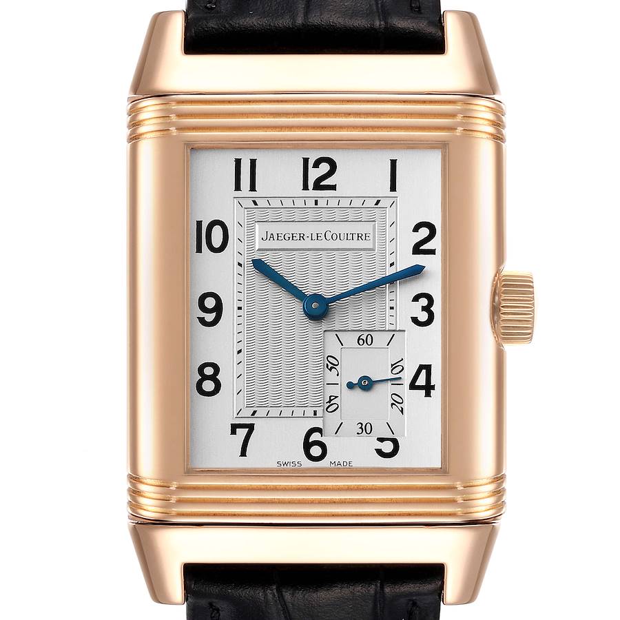 Jaeger LeCoultre Grande Reverso Rose Gold Mens Watch Q3012420