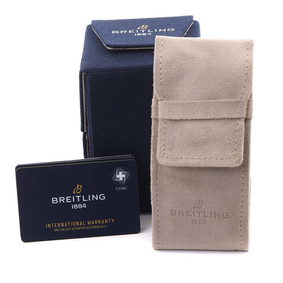 Breitling Superocean 48 Blue Dial Titanium Mens Watch V17369
