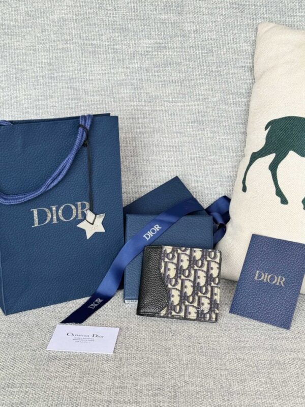 Replica Dior Jacquard Wallet Oblique