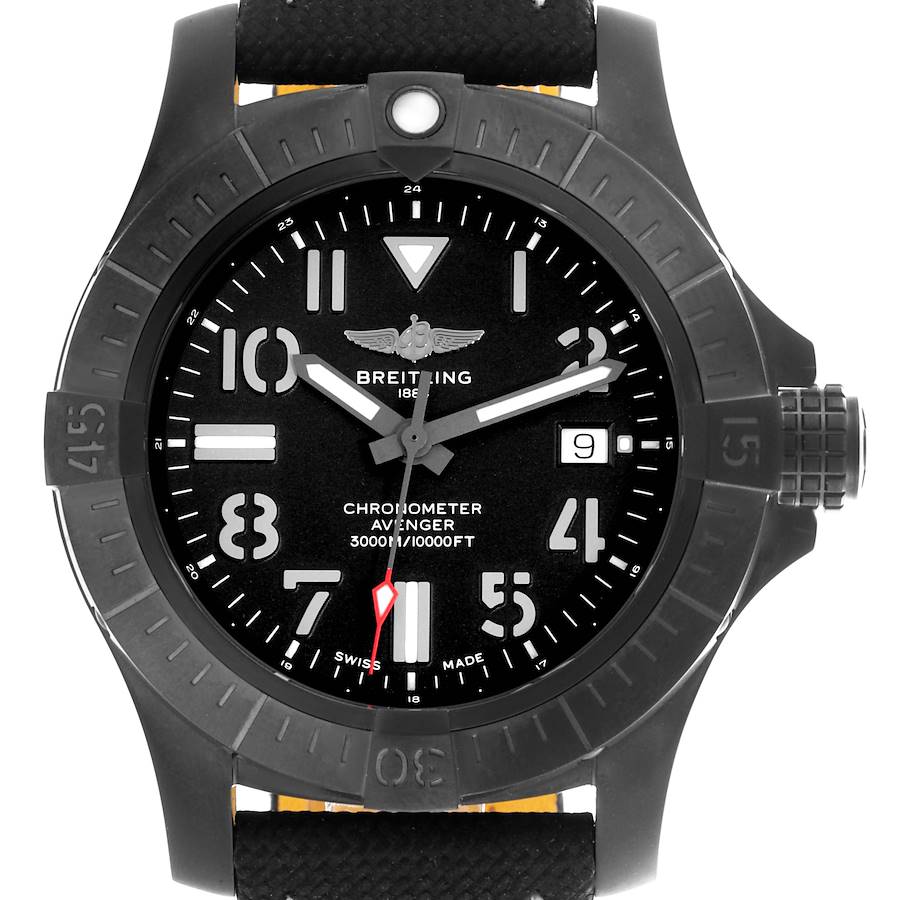 Breitling Avenger 45 Seawolf Night Mission Titanium Mens Watch V17319