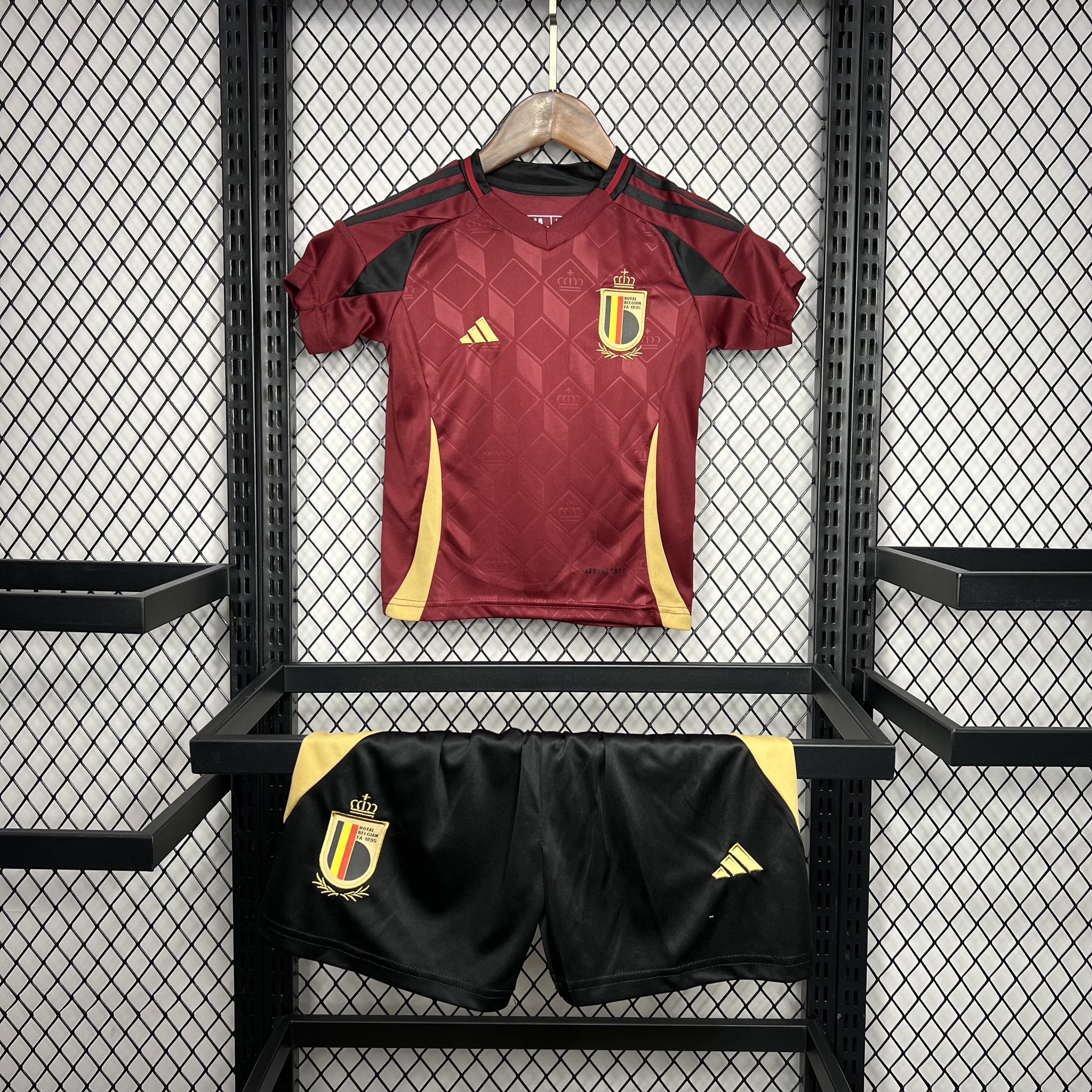 Belgium 2024 Home Stadium Kids Kit