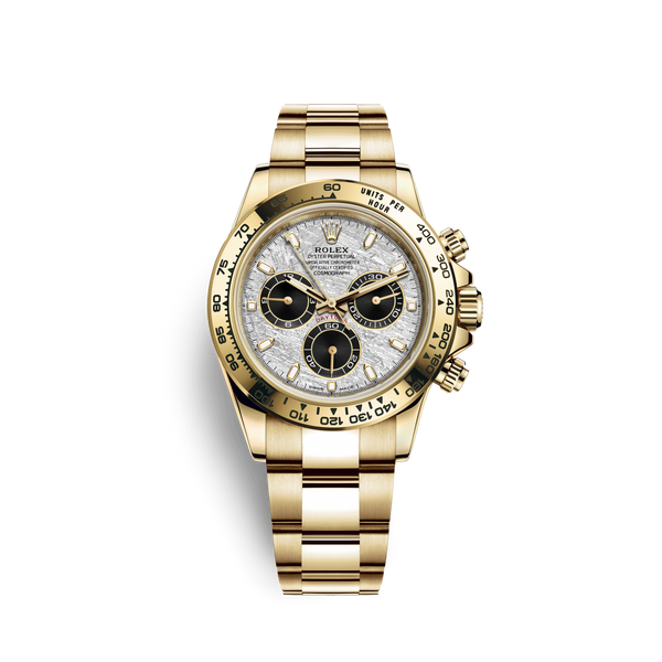 Rollie-The Crown Cosmograph Daytona Yellow Gold Meteorite 116508-0015