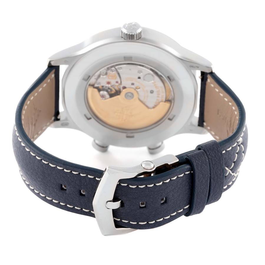 Patek Philippe Calatrava White Gold Pilot Travel Time Mens Watch 5524G
