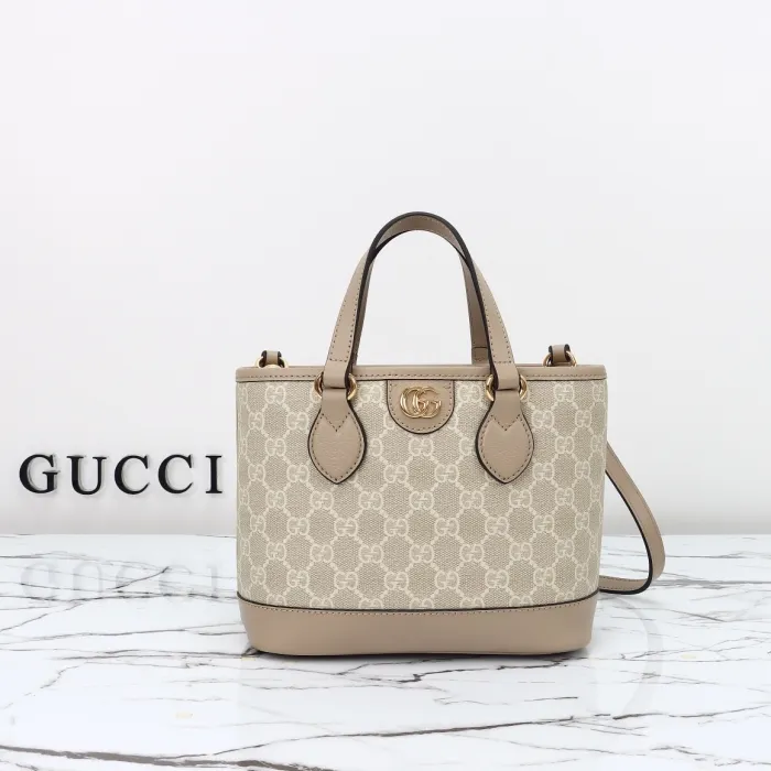 GUCCI OPHIDIA SMALL GG TOTE BAG