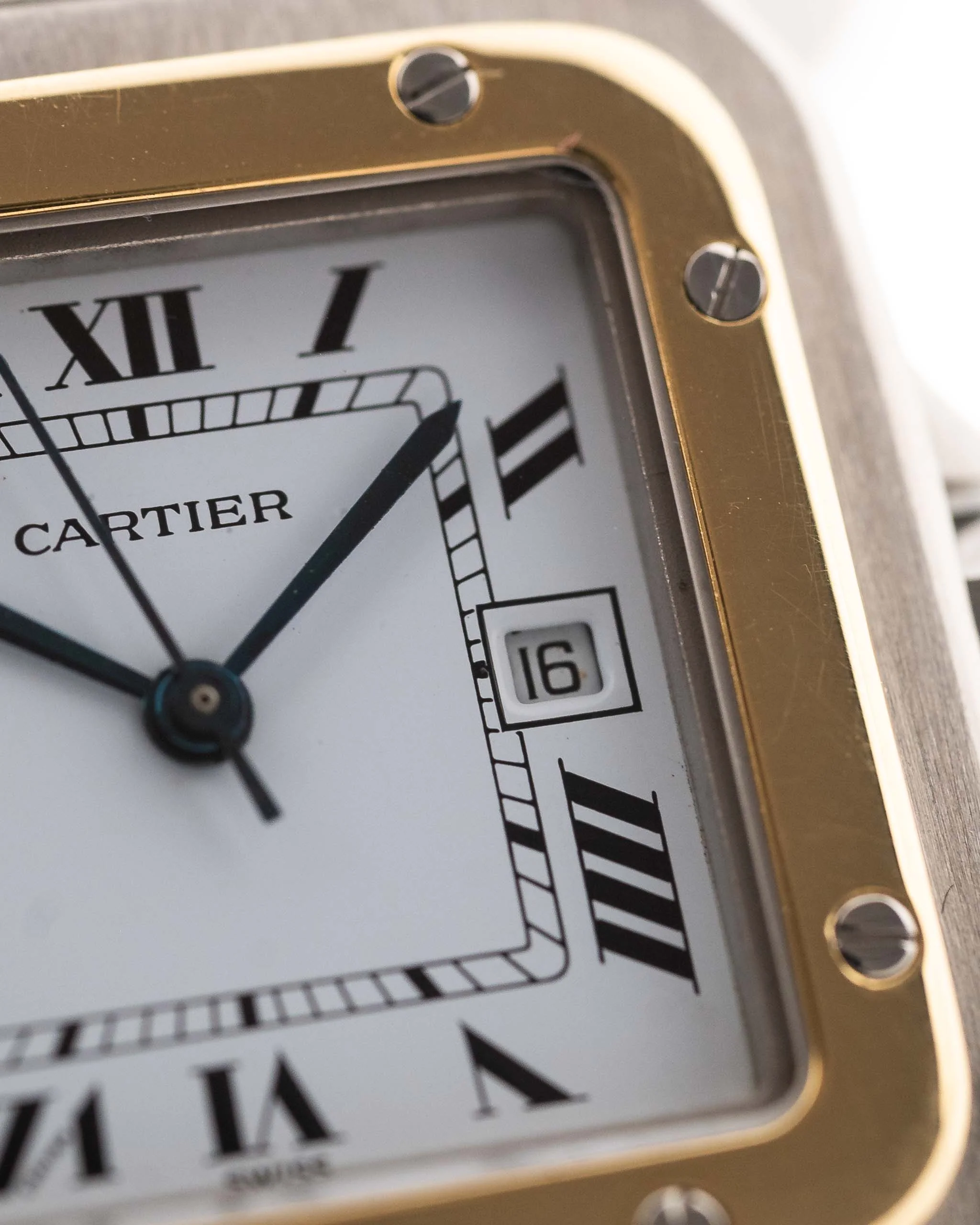 Cartier Santos Carr&eacute;e 2961 Two Tone 1990s