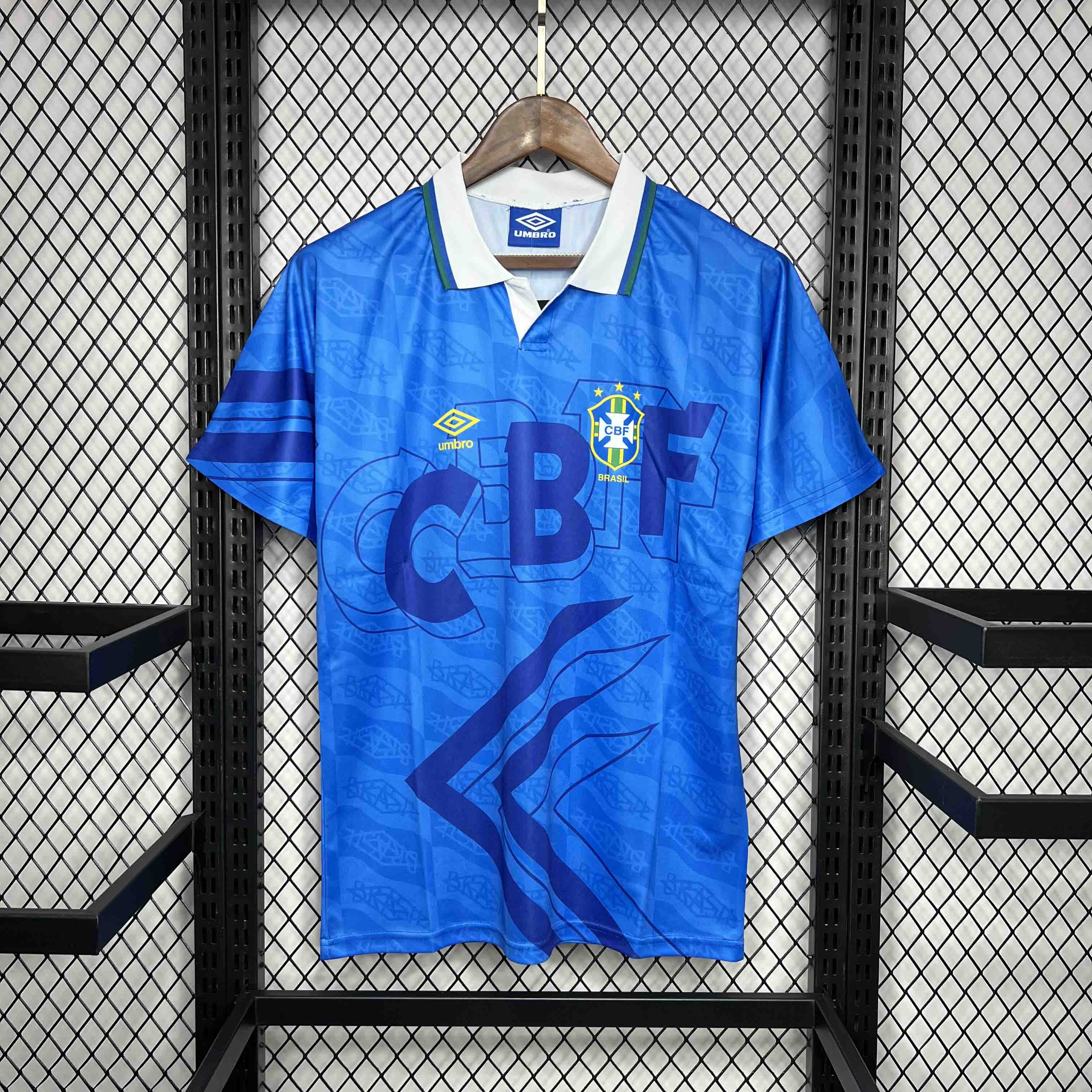 Retro Brazil 1991-93 Away Jersey
