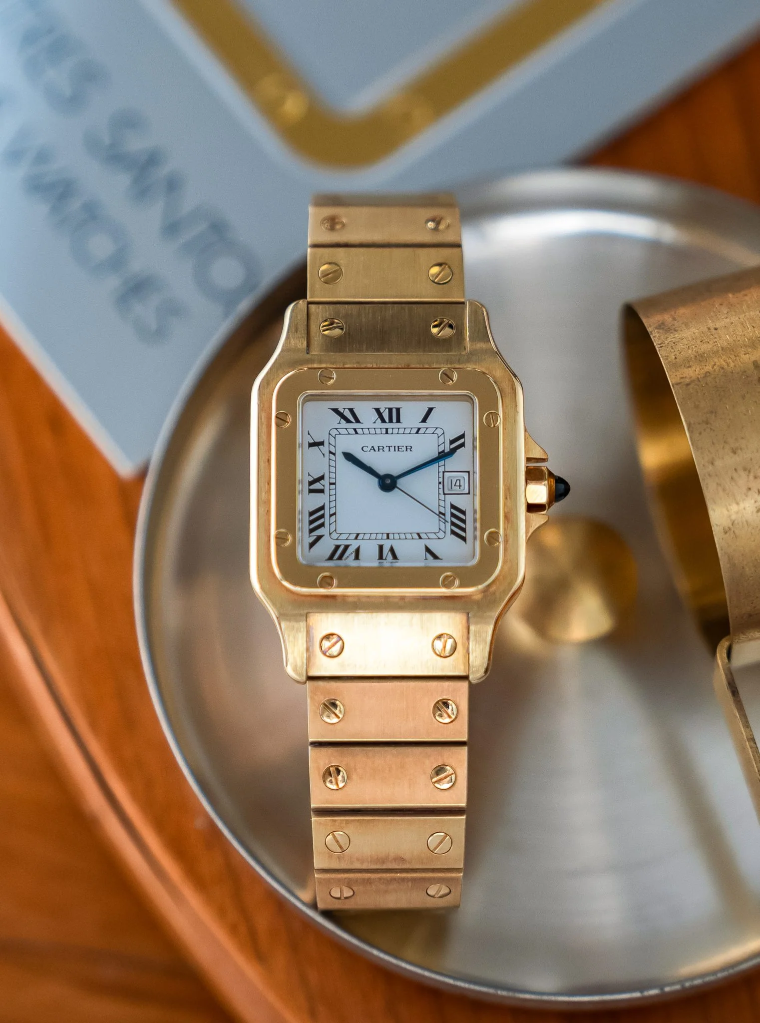 Cartier Santos Carr&eacute;e 2964 1980s